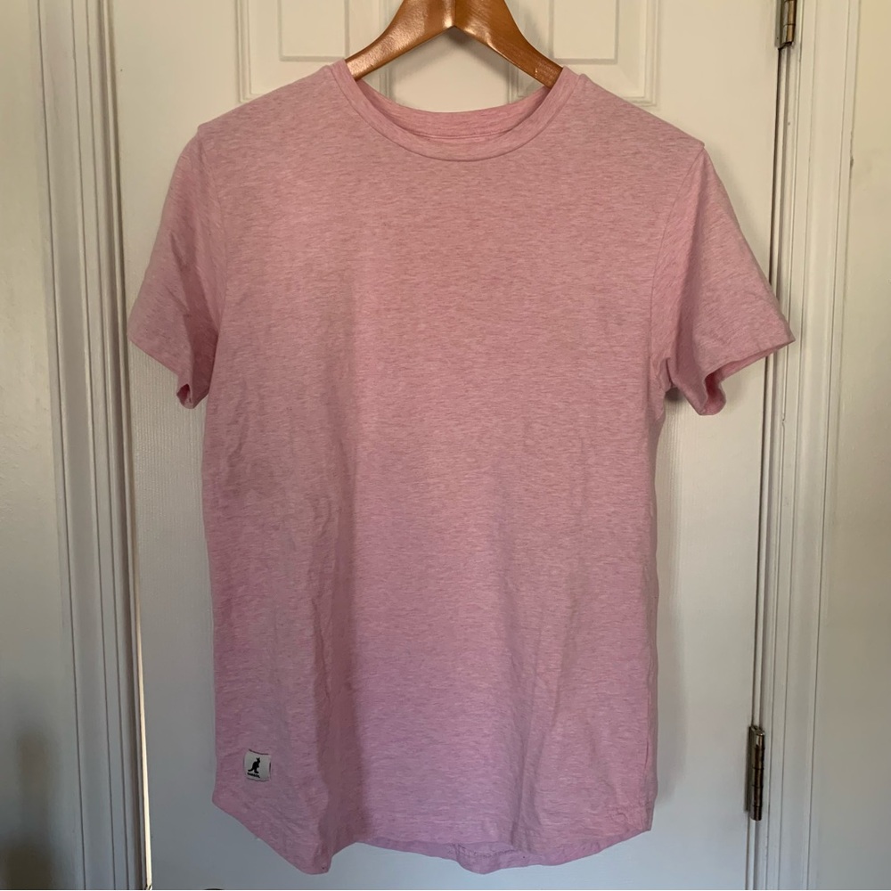Kangol Pink Marble Short Sleeve Tee Shirt